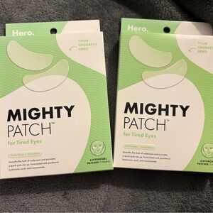 Hero Mighty Patch Under-Eye Hydrogel Patches - Green